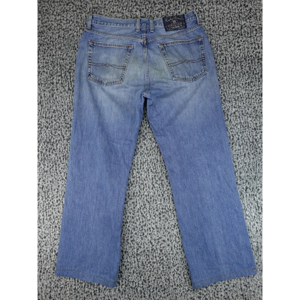 Lucky‎ Brand Dungarees Mens 32 Blue Classic Fit Medium Wash Jeans